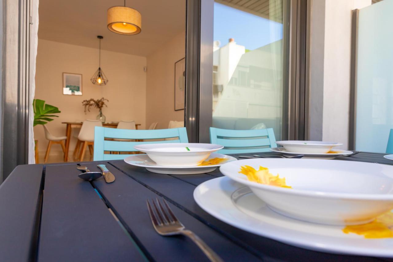 바르바테 Casa Del Carmen - Terraza Y Paseo Maritimo 아파트 외부 사진