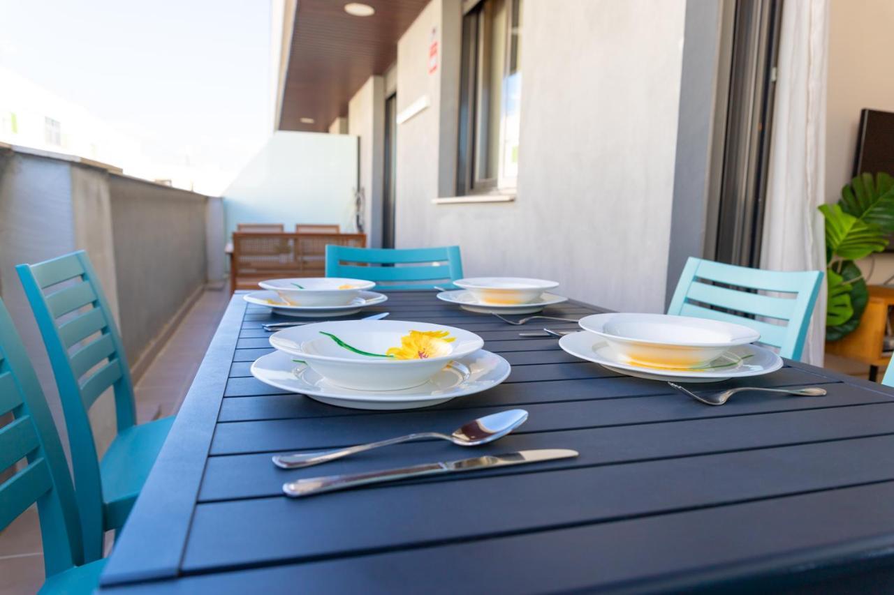 바르바테 Casa Del Carmen - Terraza Y Paseo Maritimo 아파트 외부 사진